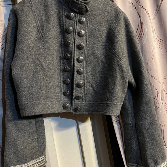 Free People Wool Sailor Jacket - Picture 8 of 11